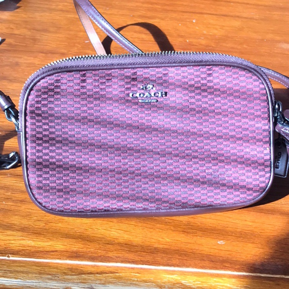 Coach crossbody clutch